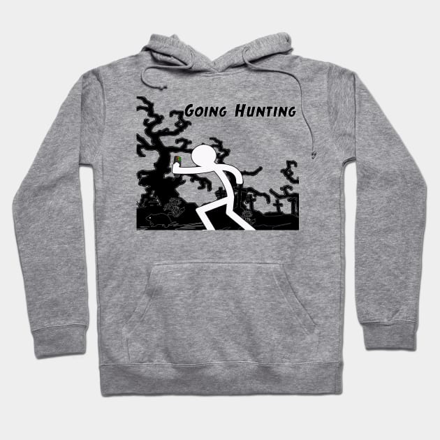 Going Hunting Hoodie by Never Dull